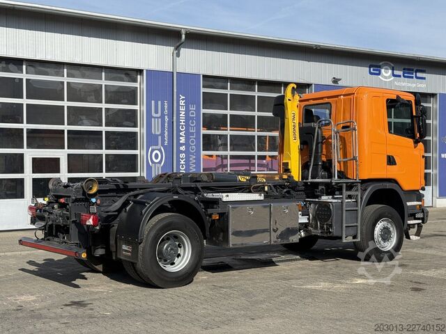 Diğer SCANIA G410 4x4 Abrollkip Palfinger + Winterdienst