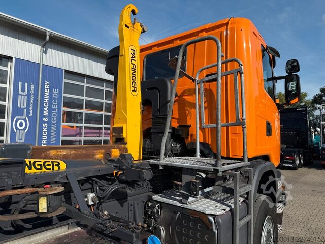 Diğer SCANIA G410 4x4 Abrollkip Palfinger + Winterdienst