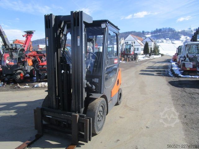 περονοφόρο ανυψωτικό πετρελαίου Doosan D25S-5 - Triplex-FH 4,8m + Seitenschieber