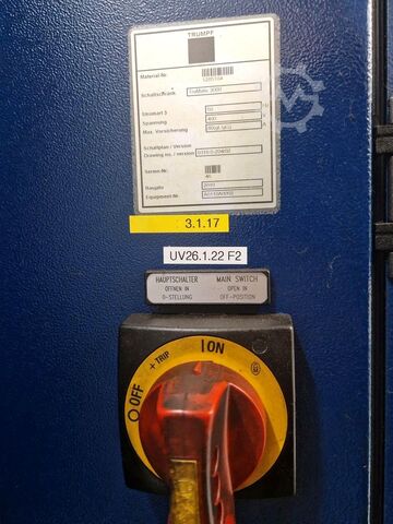 CNC punch-laser machine TRUMPF TruMatic 3000 (K03M) COAX