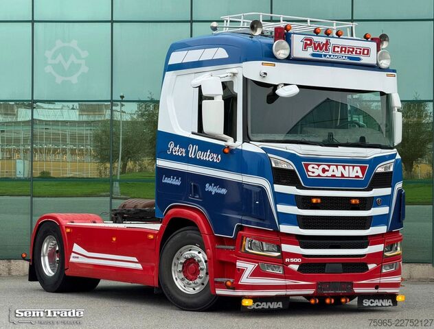 Standard nyergesvontató SCANIA R500 NGS EURO 6 RETARDER FULL AIR 4-POINTS AIRSU