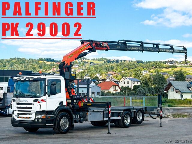 Dépanneuse SCANIA P 420* PLATFORM 6,80m * PK 29002+FUNK * TOP