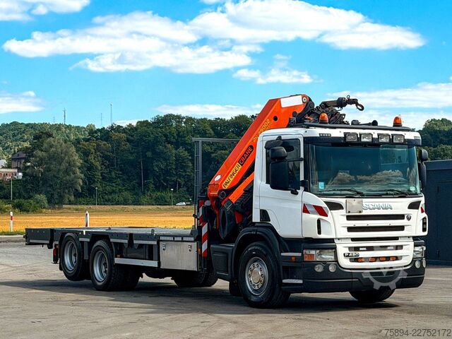 Dépanneuse SCANIA P 420* PLATFORM 6,80m * PK 29002+FUNK * TOP
