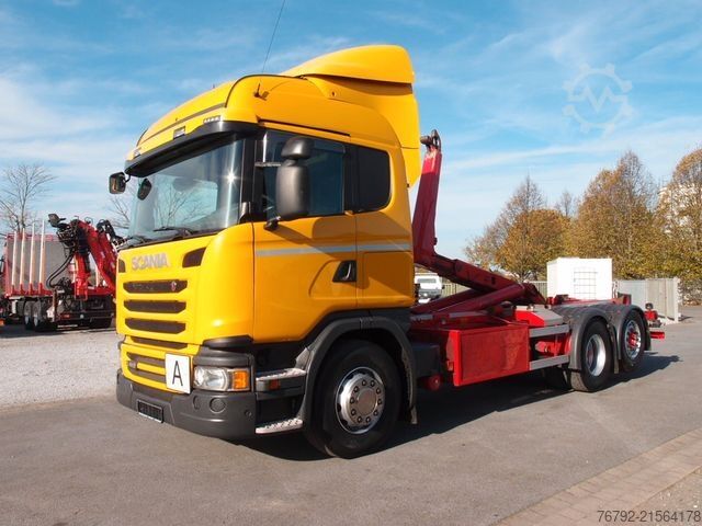 Tipper truck SCANIA G 410 LB6x2 Meiller-Abroller/Highline/Ret/Lenkac