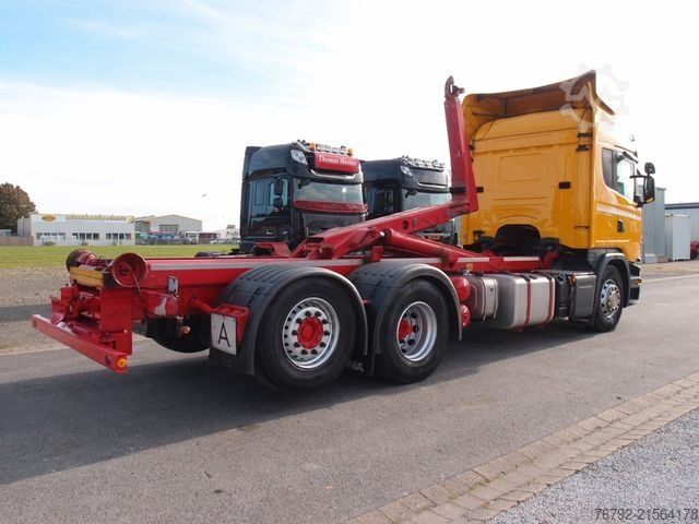 Tipper truck SCANIA G 410 LB6x2 Meiller-Abroller/Highline/Ret/Lenkac