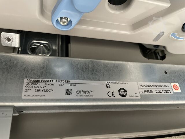  Ricoh Pro C9210 incl. Fiery, stacker Vacuum Feed