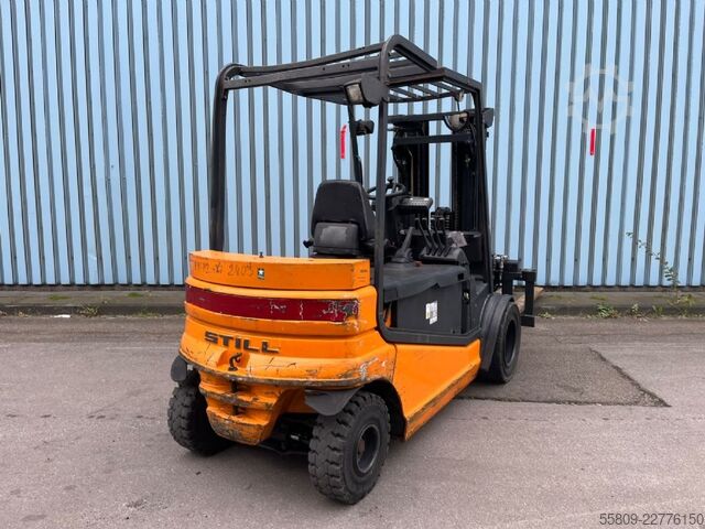 Elektrische vorkheftruck met 4 wielen Still R60 50/ Containerfähig/ Freihub / 3+4Ventil/ 80% B