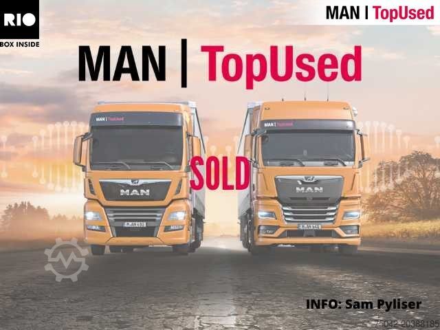 Vrachtwagen met bakwagen MAN TGL 12.220 4x2 BL CH (NO AIRCO)