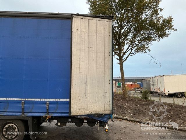 Brandalı açık yarı römork Schmitz Cargobull Curtainsider Mega