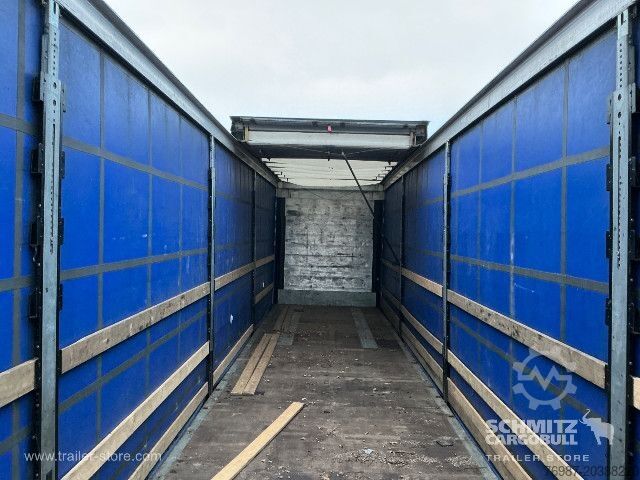 Brandalı açık yarı römork Schmitz Cargobull Curtainsider Mega