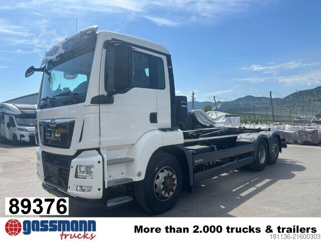 Camion scarrabile MAN TGS 26.430 6x4H-4 BL, HydroDrive, Lenk-/Liftachse,
