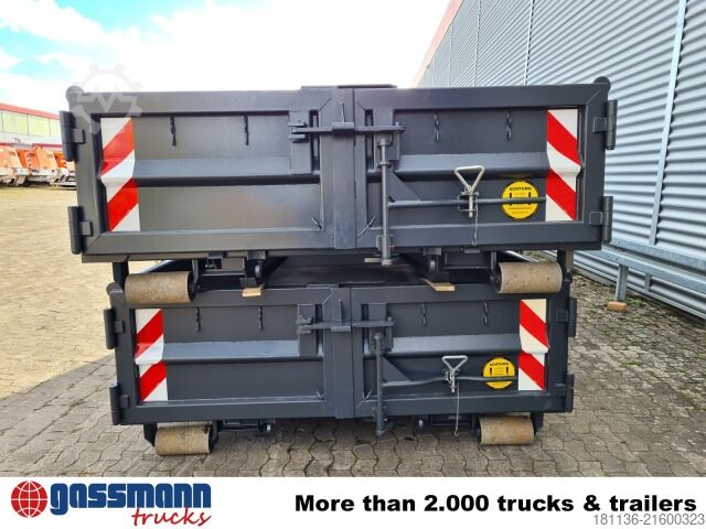 Cassone scarrabile  Abrollcontainer mit Flügeltür ca. 10m³,