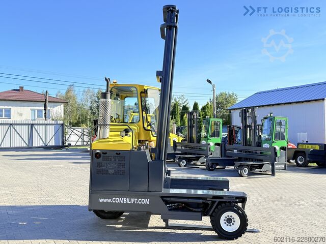τετραπλής κατεύθυνσης περονοφόρο όχημα Combilift C5000XL GAS DUPLEX 6000MM POSITIONER