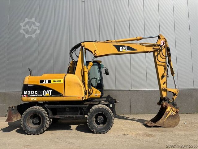Pelle sur roues CAT M 313 C (Low verified hours)