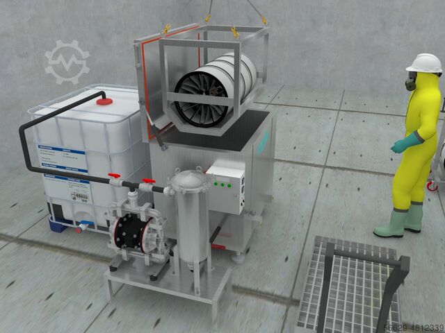 Forbehandlingsanlæg PROTON BSK-1200-700*700 ENTLACKUNGSBECKEN
