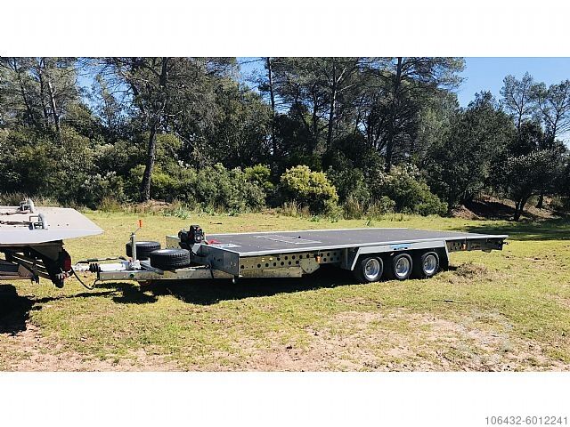 Μεταφορέας αυτοκινήτου Woodford Trailer FLATBED PROFESSIONNEL (Options Dispo)