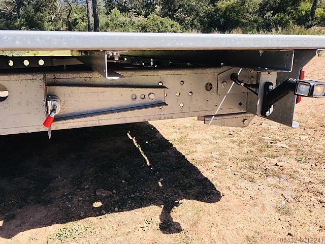 Μεταφορέας αυτοκινήτου Woodford Trailer FLATBED PROFESSIONNEL (Options Dispo)