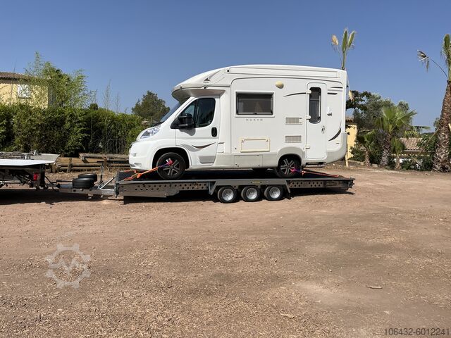 Autotransporter Woodford Trailer FLATBED PROFESSIONNEL  (Options Dispo)