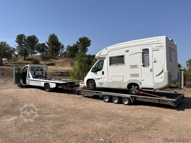 Μεταφορέας αυτοκινήτου Woodford Trailer FLATBED PROFESSIONNEL (Options Dispo)