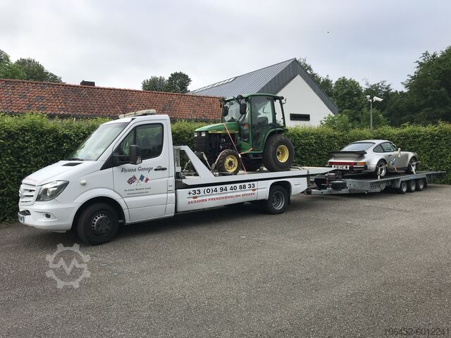 Μεταφορέας αυτοκινήτου Woodford Trailer FLATBED PROFESSIONNEL (Options Dispo)