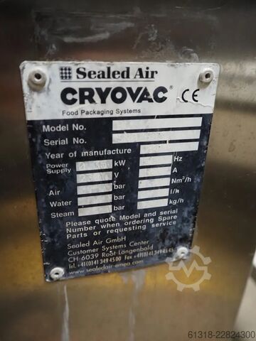 Caricatore manuale di sacchi Cryovac BL 14 Cryovac bl14