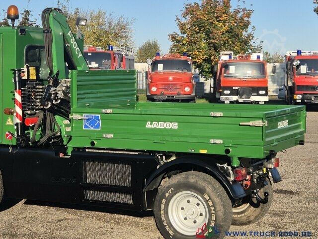 Dreiseitenkipper Ladog T1400 4x4 Kipper mit Fassi Kran 5+6 Steuerkreis