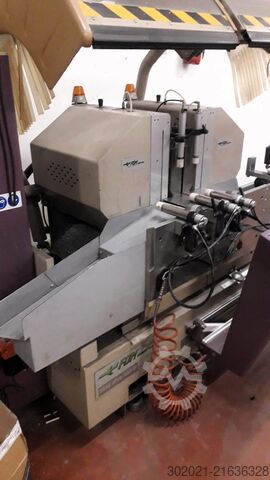 Serra de esquadria de cabeça dupla de alumínio/PVC Fom Industrie Blitz Alva 450 B