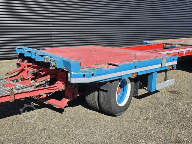 Plateau de chargement Scania R520 V8 8x2/6 / HMF 70 tm + JUMBO AANHANGER