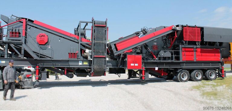 Breekapparatuur Mobile Limestone Crusher Plant GNR 03