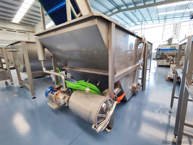 LINEÁRNÍ ODMRAZOVAČ S/S GROUP HRG PRO RYBY. GRUPO HRG