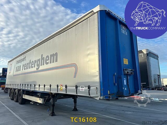 Sliding tarpaulins Vanhool