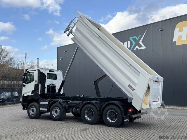 Wywrotka Renault K 480 Renault K480 8X4 EuromixMTP TMK 18 Kipper