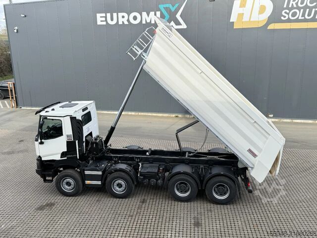 Wywrotka Renault K 480 Renault K480 8X4 EuromixMTP TMK 18 Kipper