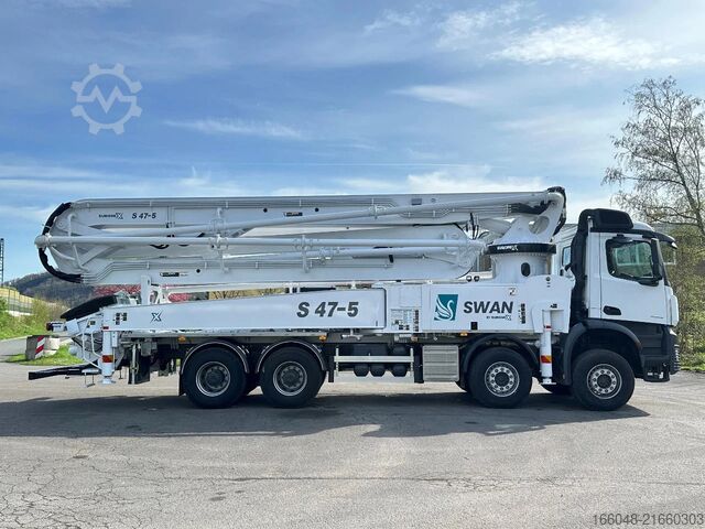 Pompa do betonu Mercedes-Benz Arocs 4142 Mercedes-Benz Arocs 5 4542 8x4 SWAN ...