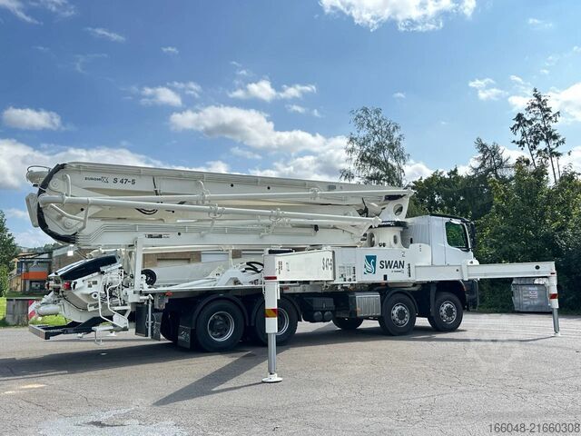 Pompă de beton Mercedes-Benz Arocs 4142 Arocs 5 4142 8x4 SWAN TSP 47-5 160RZ...