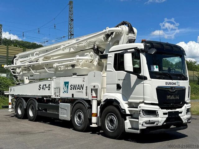Αντλία σκυροδέματος MAN TGS 41.520 SWAN TSP 47-5 160RZ ( 47m )