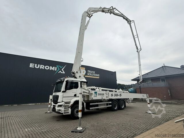 Pompe à béton MAN TGS 26.520 SWAN TSP 38-5 160RZ ( 38m )