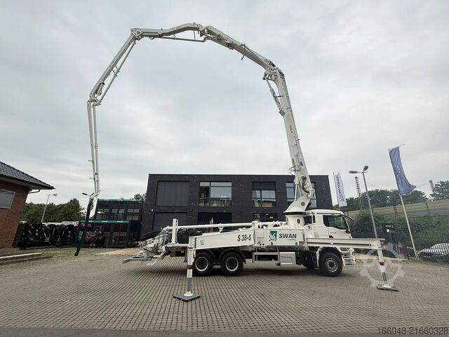Pompe à béton MAN TGS 26.520 SWAN TSP 38-5 160RZ ( 38m )