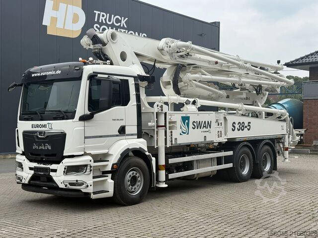 Pompe à béton MAN TGS 26.520 SWAN TSP 38-5 160RZ ( 38m )