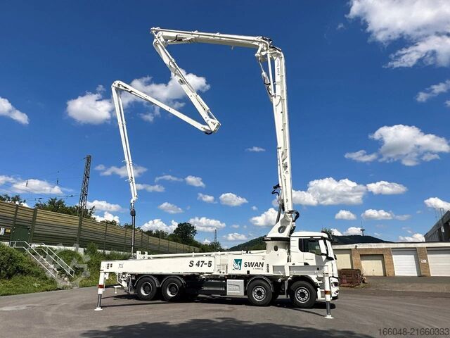 Pompe à béton MAN TGS 41.520 SWAN TSP 47-5 160RZ ( 47m )