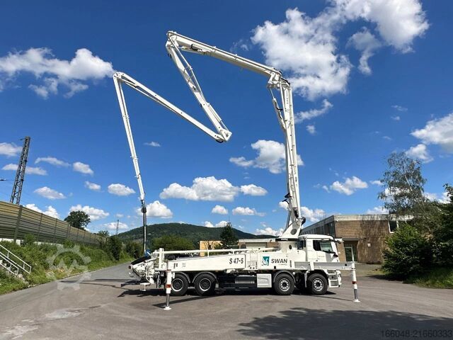 Pompe à béton MAN TGS 41.520 SWAN TSP 47-5 160RZ ( 47m )