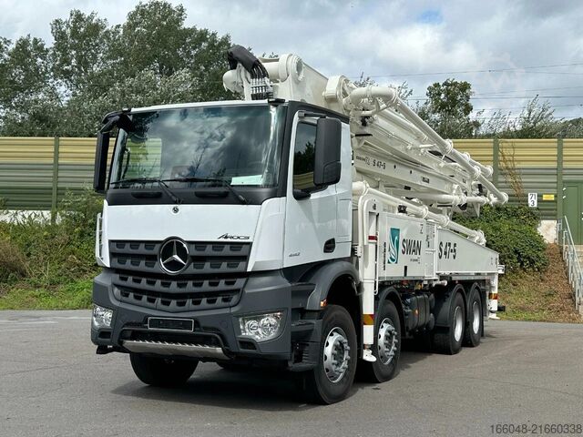 Betonska pumpa Mercedes-Benz Arocs 4142 Arocs 5 4142 8x4 SWAN TSP 47-5 160RZ...