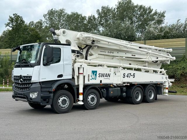 Betonska pumpa Mercedes-Benz Arocs 4142 Arocs 5 4142 8x4 SWAN TSP 47-5 160RZ...