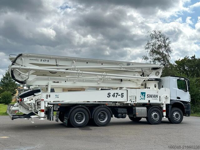 Betonska pumpa Mercedes-Benz Arocs 4142 Arocs 5 4142 8x4 SWAN TSP 47-5 160RZ...