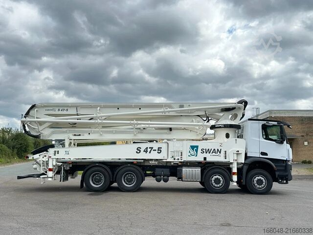 Betonska pumpa Mercedes-Benz Arocs 4142 Arocs 5 4142 8x4 SWAN TSP 47-5 160RZ...