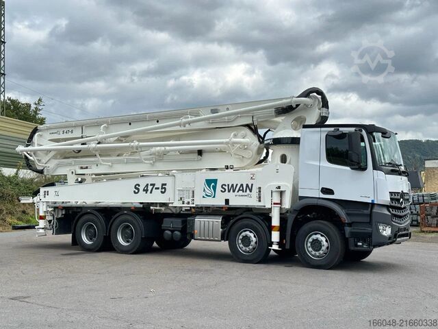 Betonska pumpa Mercedes-Benz Arocs 4142 Arocs 5 4142 8x4 SWAN TSP 47-5 160RZ...