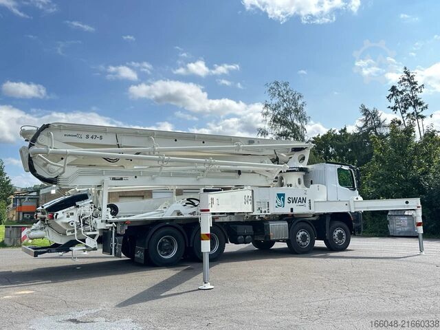 Pompă de beton Mercedes-Benz Arocs 4142 Arocs 5 4142 8x4 SWAN TSP 47-5 160RZ...