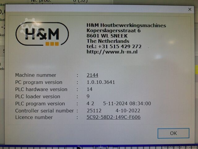 CNC saw-milling combination machine H&M Houtbewerkingsmachines HM-Z3