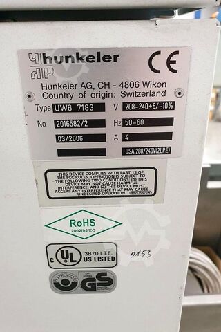 Pre-lift (pre-lifting/lowering device) Hunkeler UW6 + RW6