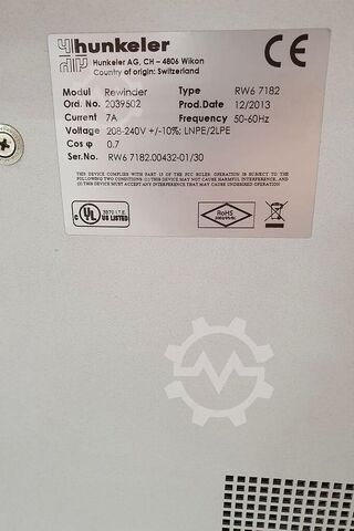 Pre-lift (pre-lifting/lowering device) Hunkeler UW6 + RW6